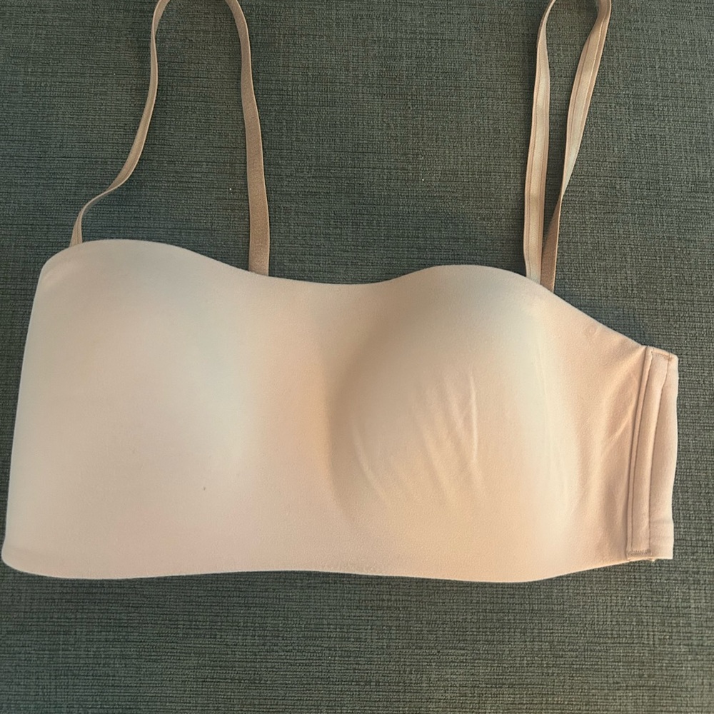 Victoria's Secret Strapless Bandeau - Cream